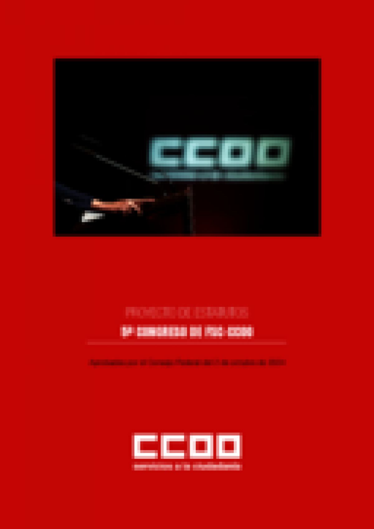 Estatutos del 5 congreso de FSC-CCOO