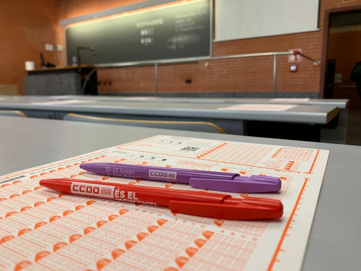 Examen de oposiciones